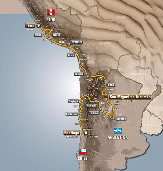 dakar karta