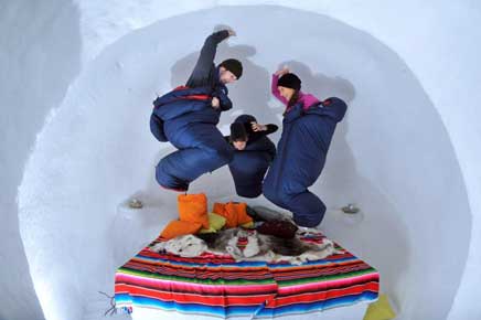 volvo ice camp